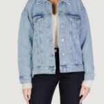 Giacchetto Vero Moda VMTESSA LS OVERSIZE DENIM JACKET GA NOOS Denim chiaro - Foto 1