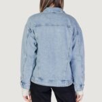 Giacchetto Vero Moda VMTESSA LS OVERSIZE DENIM JACKET GA NOOS Denim chiaro - Foto 4