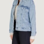 Giacchetto Vero Moda VMTESSA LS OVERSIZE DENIM JACKET GA NOOS Denim chiaro - Foto 5