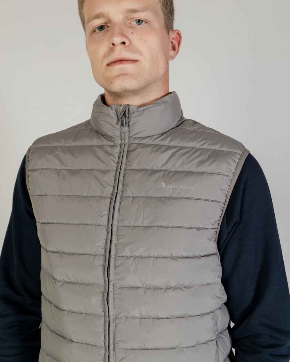 Gilet Casual Aquascutum RLG ACTIVE VEST 100GR Antracite - Foto 2