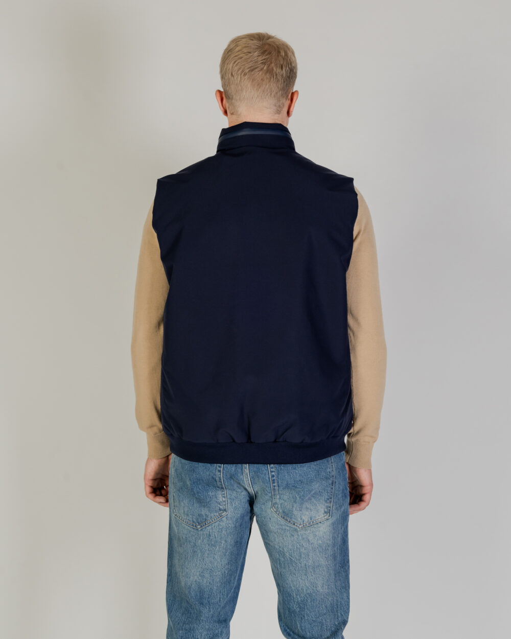 Gilet Casual Aquascutum SHELL ACTIVE VEST Blu - Foto 3