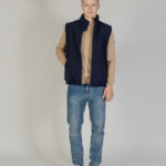 Gilet Casual Aquascutum SHELL ACTIVE VEST Blu - Foto 5