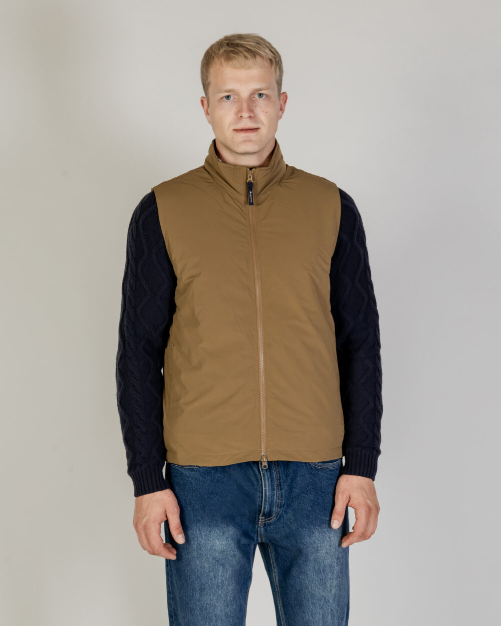 Gilet Casual Aquascutum SP ACTIVE FAST VEST Marrone - Foto 1