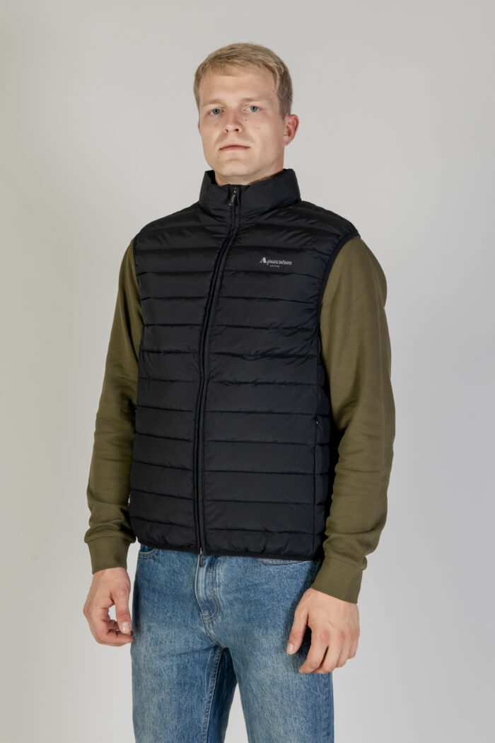 Gilet Casual Aquascutum RLG ACTIVE VEST 100GR Nero