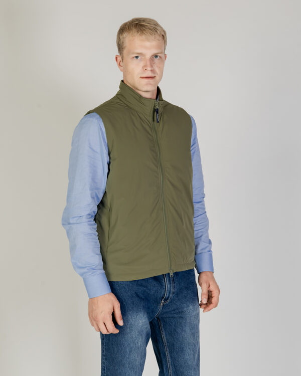 Gilet Casual Aquascutum SP ACTIVE FAST VEST Verde Oliva - Foto 1