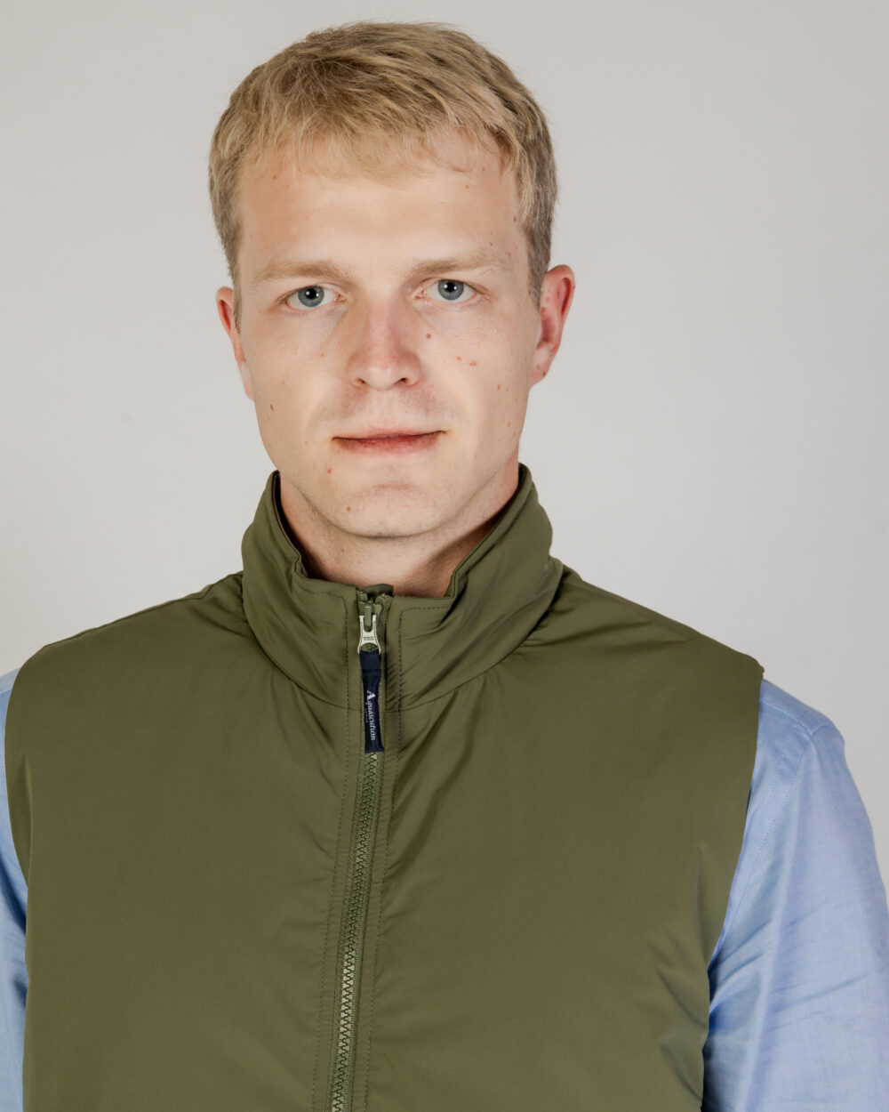 Gilet Casual Aquascutum SP ACTIVE FAST VEST Verde Oliva - Foto 2