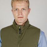 Gilet Casual Aquascutum SP ACTIVE FAST VEST Verde Oliva - Foto 2