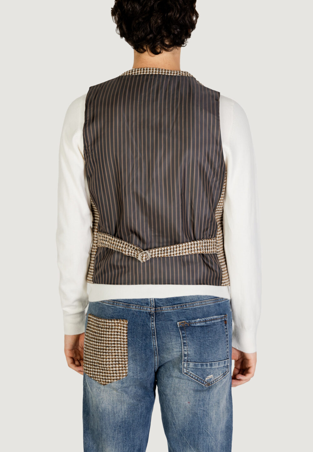 Gilet Casual Gianni Lupo  Beige scuro - Foto 3