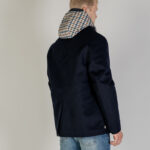 Giubbotto Aquascutum WOOL ACTIVE CABAN Blu - Foto 3