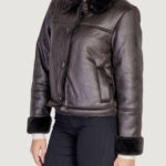 Giubbotto Jacqueline de Yong JDYFIBBI FAUX SHEARLING JACKET OTW SGO Cioccolato - Foto 2