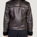 Giubbotto Jacqueline de Yong JDYFIBBI FAUX SHEARLING JACKET OTW SGO Cioccolato - Foto 4