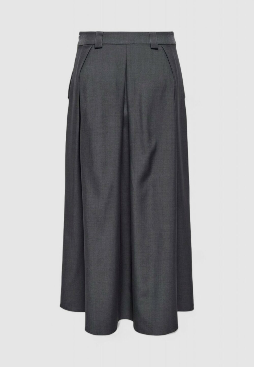 Gonna lunga Only ONLGINNY HW MEL WIDE LONG SKIRT PNT Grigio - Foto 4