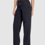 Jeans larghi Jacqueline de Yong Jdysansa Hw Straight Blk Dnm Nero - Foto 2