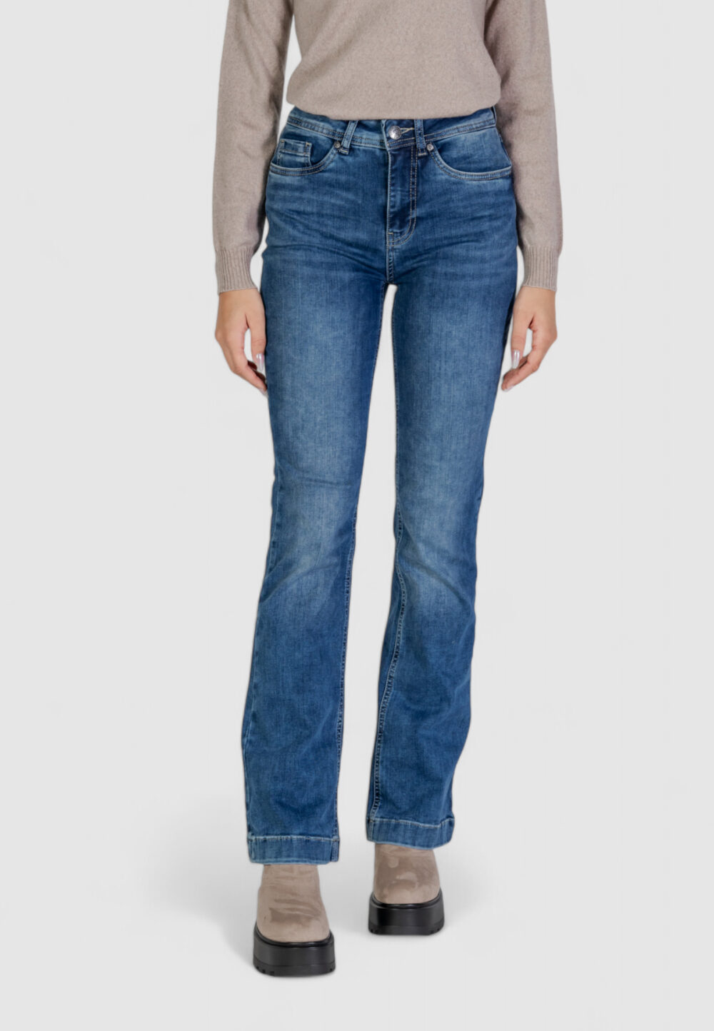 Jeans mom Street One  Denim - Foto 1