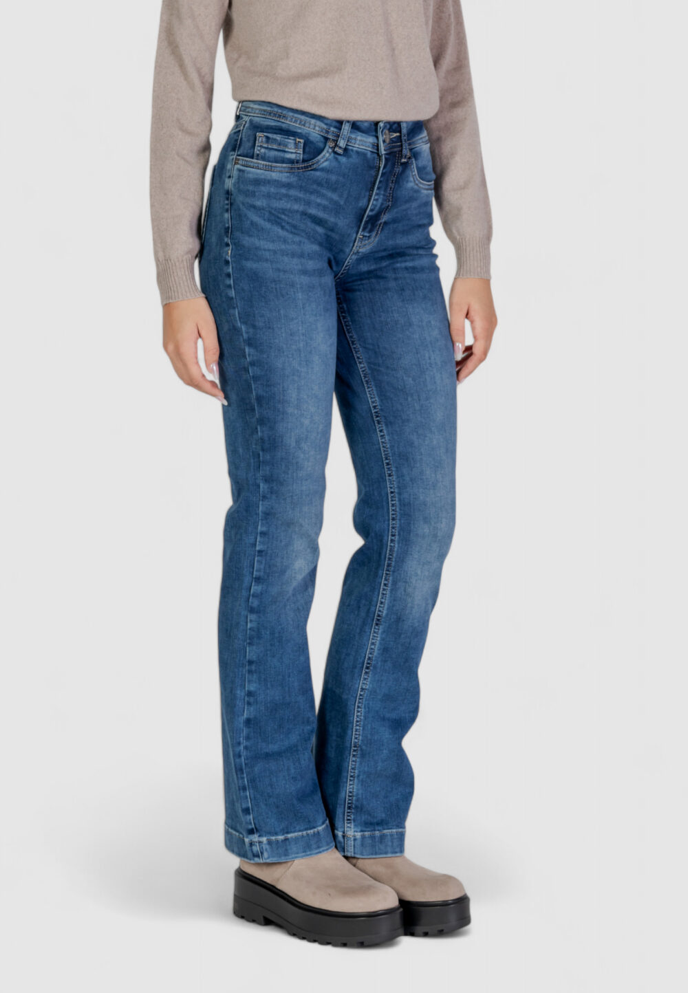 Jeans mom Street One  Denim - Foto 3