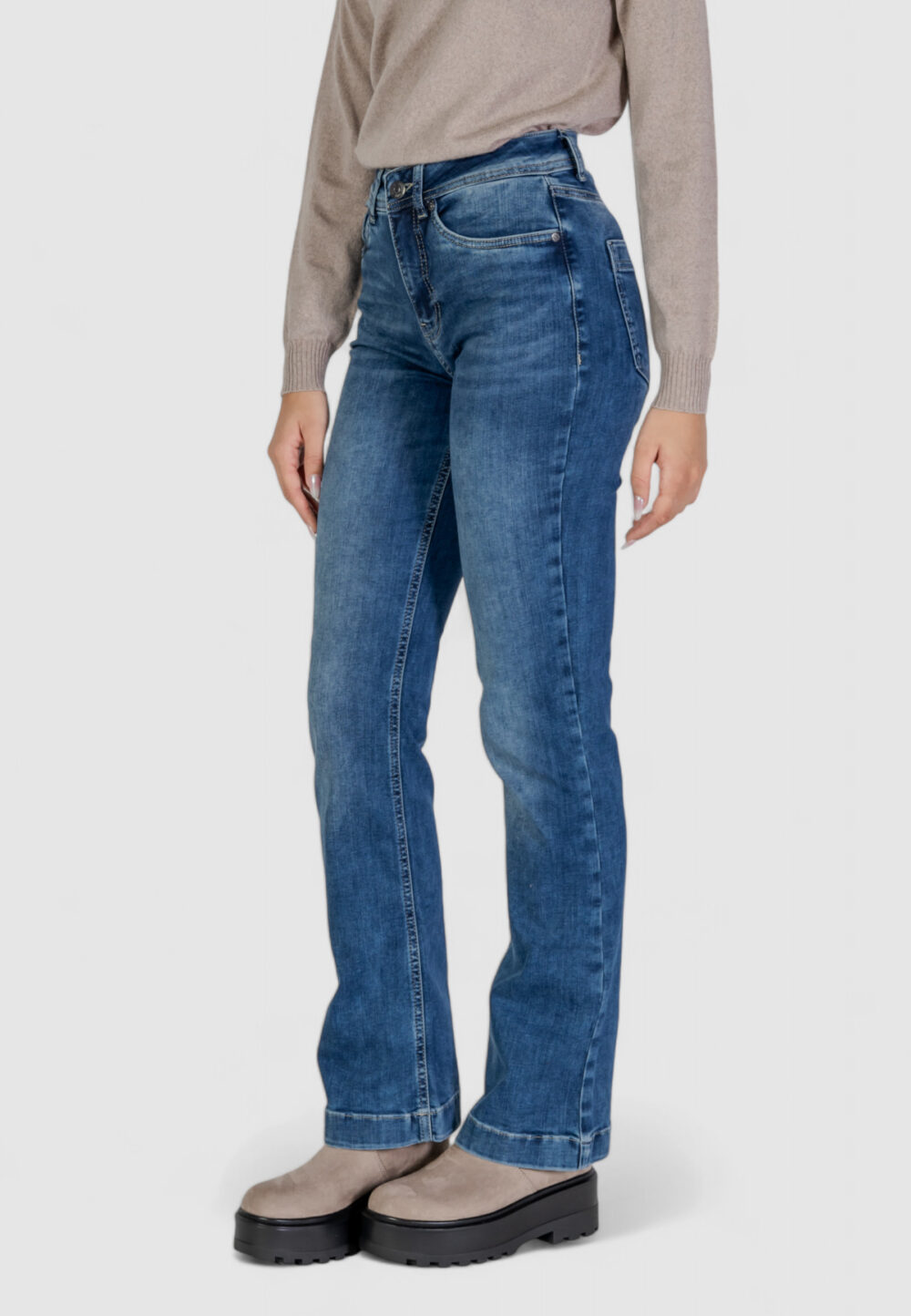 Jeans mom Street One  Denim - Foto 4