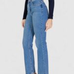 Jeans mom Vero Moda VMTESSA HR STRAIGHT JEANS LI3114 GA NOOS Denim chiaro - Foto 2