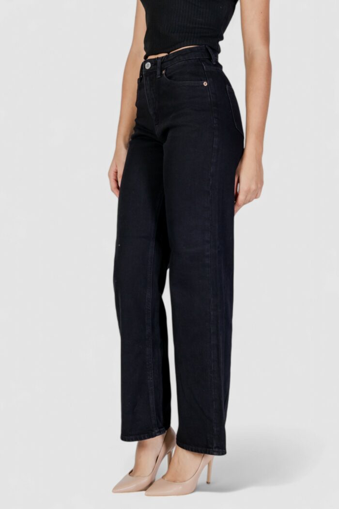 Jeans mom Vero Moda VMTESSA HR WIDE JEANS RA118 GA NOOS Nero