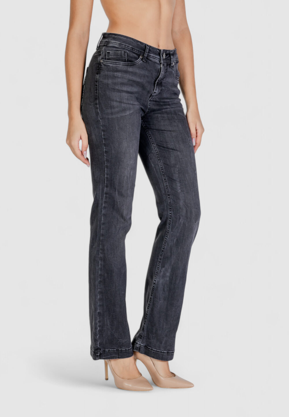 Jeans slim Street One  Nero - Foto 3