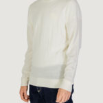 Maglia Calvin Klein Jeans MERINO RWS CREW NECK Panna - Foto 3