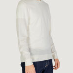 Maglia Calvin Klein Jeans MERINO RWS CREW NECK Panna - Foto 4