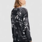 Maglia Desigual JERS_KAWARTHA LAKES Nero - Foto 4