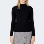 Maglia Jacqueline de Yong JDYMAGDA L/S RIB PULLOVER KNT Nero - Foto 4