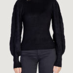 Maglia Vero Moda VMLIMONE LS HIGHNECK PULLOVER GA BOO Nero - Foto 1