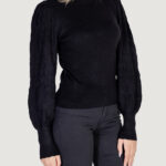 Maglia Vero Moda VMLIMONE LS HIGHNECK PULLOVER GA BOO Nero - Foto 3