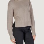 Maglione Calvin Klein Jeans CK INTARSIA LOOSE Beige - Foto 1