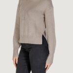 Maglione Calvin Klein Jeans CK INTARSIA LOOSE Beige - Foto 2