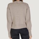 Maglione Calvin Klein Jeans CK INTARSIA LOOSE Beige - Foto 4