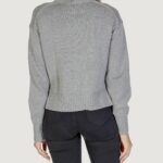 Maglione Calvin Klein Jeans CK INTARSIA LOOSE Grigio - Foto 4