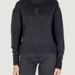 Maglione Calvin Klein Jeans CK INTARSIA LOOSE Nero - Foto 1