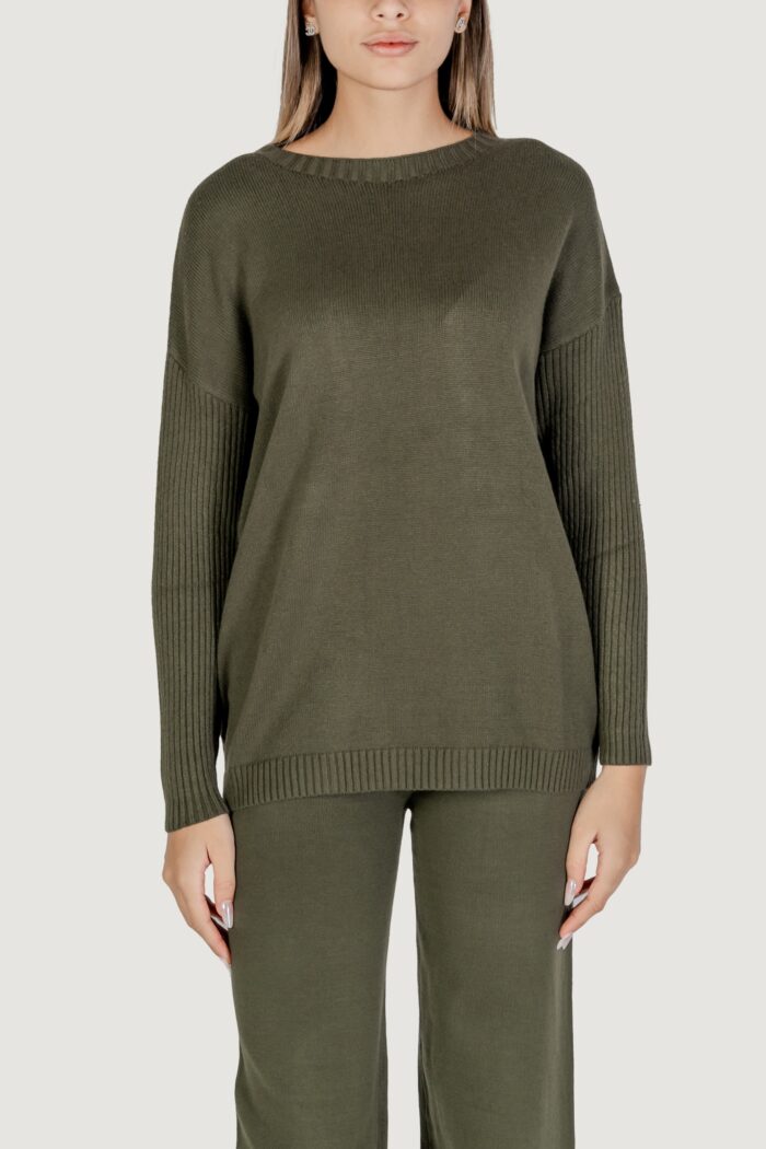 Maglione Cleré  Verde Oliva