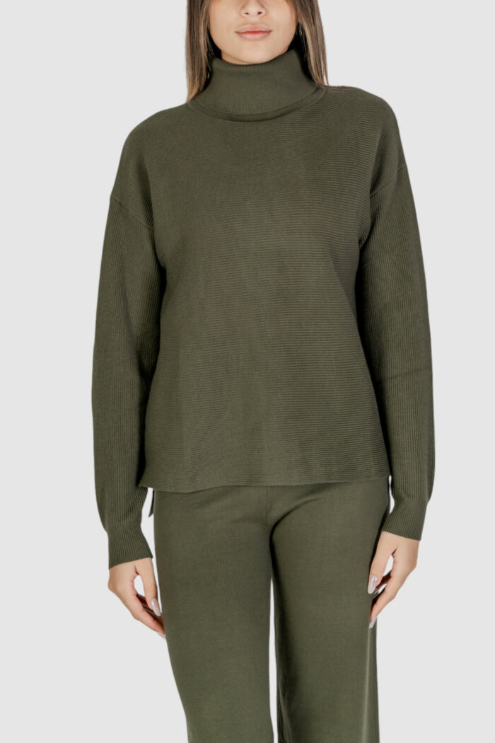 Maglione Cleré  Verde Oliva