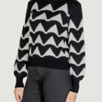 Maglione Jacqueline de Yong JDYTINA L/S JACQUARD PULLOVER KNT Bianco - Foto 2