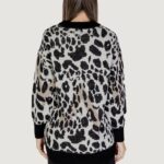 Maglione Only ONLHELENA LS JQ ONECK BF KNT Bianco - Foto 2