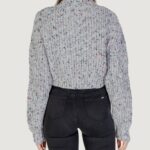 Maglione Tommy Hilfiger Jeans TJW MOCKNECK MARLED Bianco - Foto 4