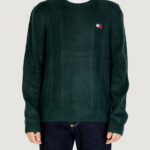 Maglione Tommy Hilfiger Jeans TJM CABLE KNIT Verde Scuro - Foto 1