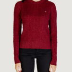 Maglione Tommy Hilfiger Jeans TJW CABLE ESSENTIAL Rosso - Foto 5