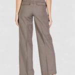 Pantaloni a palazzo Only ONLASHLEY HW WIDE PANT BF TLR Grigio - Foto 4