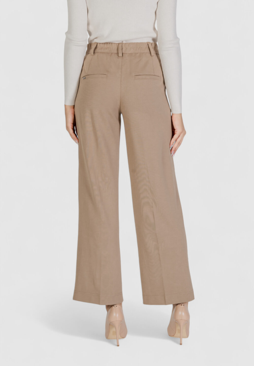 Pantaloni a sigaretta Street One  Beige scuro - Foto 2