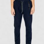 Pantaloni Gianni Lupo Leonard Carrot Fit Blu - Foto 4