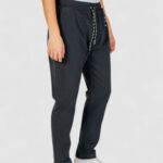 Pantaloni Gianni Lupo Leonard Carrot Fit Grigio Scuro - Foto 5