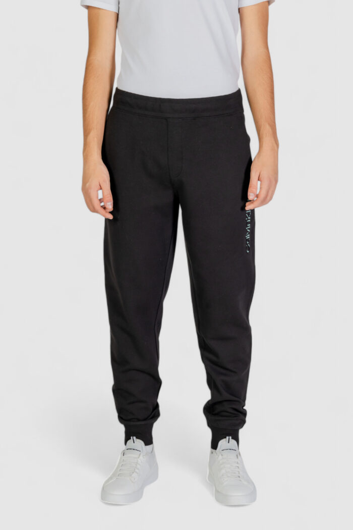 Pantaloni sportivi Calvin Klein SHADOW EMBOSSED LOGO Nero