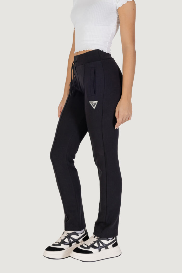 Pantaloni sportivi Guess Active ANN STRAIGHT Nero