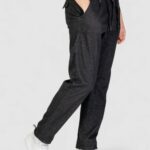 Pantaloni tapered HAMAKI-HO  Nero - Foto 3