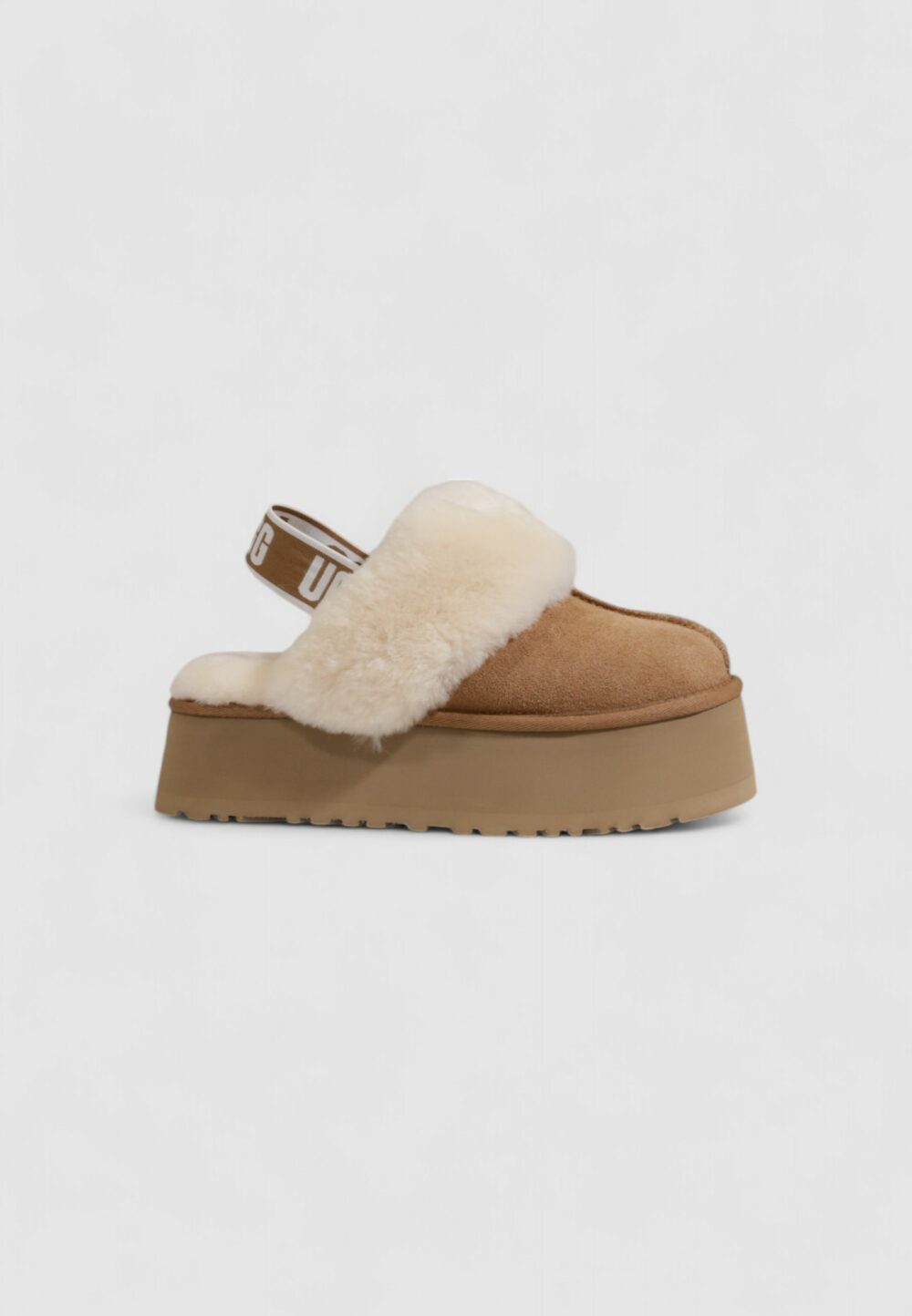 Pantofole UGG W FUNKETTE Beige - Foto 1