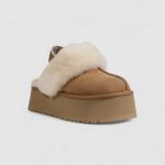 Pantofole UGG W FUNKETTE Beige - Foto 2